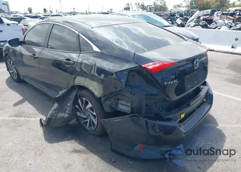 2016 Honda Civic Ex z USA, uszkodzony, nr VIN 2HGFC2F77GH540731
